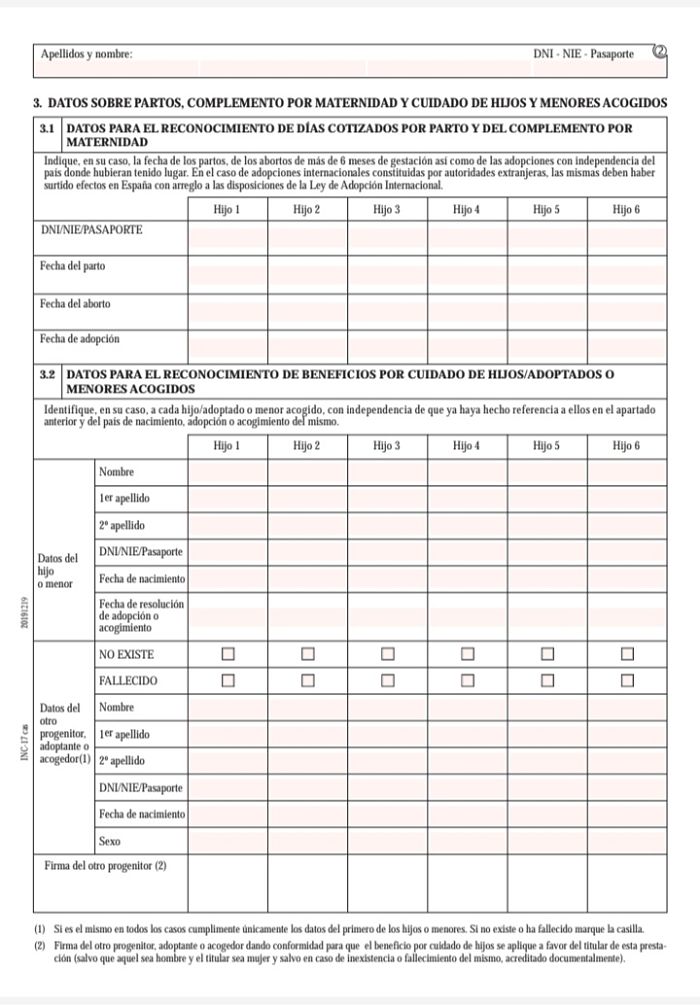 Cómo obtener el Formulario por Incapacidad Permanente del INSS en España