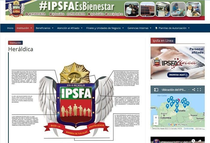 IPSFA en línea Venezuela