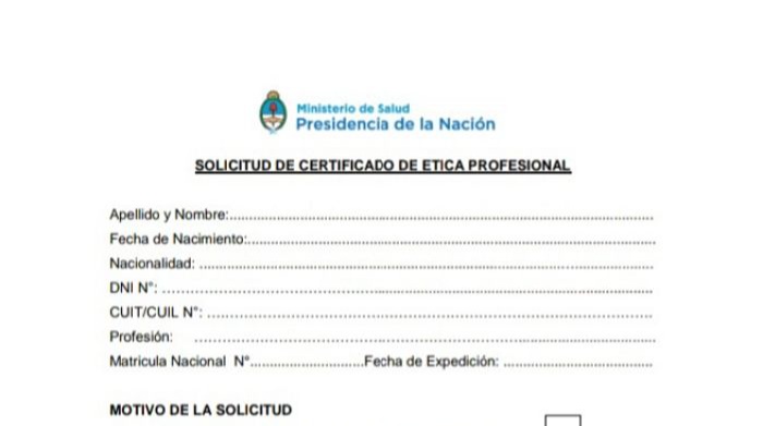 Cómo solicitar el Certificado de Ética Profesional en Argentina 