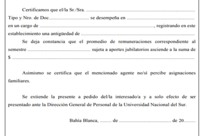 Certificado Laboral en Argentina