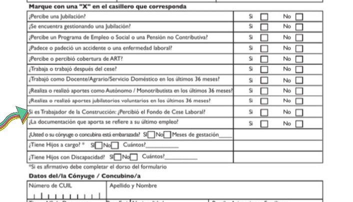 Formulario 3.23 de Prestación por Desempleo en Argentina