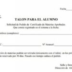 Certificado de Materias Aprobadas CBC